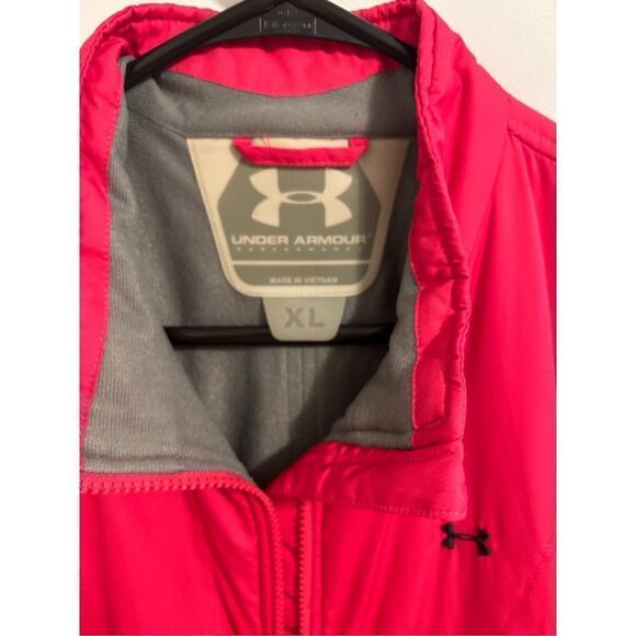 Vintage 1990s Under Armour Women’s Pink Puffer Fleece Lining Size XL. - Picture 5 of 10